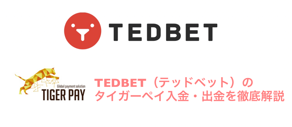 TEDBET（テッドベット）のタイガーペイ入金・出金を徹底解説